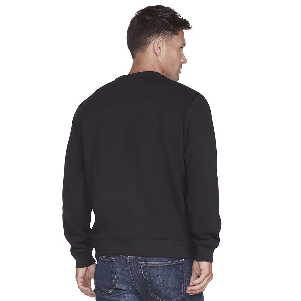 トップス Crewneck Sweat Shirts - black Skechers Skech-Sweats Diamond Logo Crewneck Sweatshirt, Bold